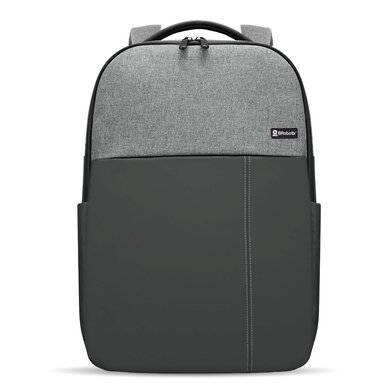 Mochila 15.6 Pulgadas - Praga, Con Asa acolchada, Impermeable, Backpack, Gris, BROBOTIX 6007518 Mochila 15.6 Pulgadas - Praga, Con Asa acolchada, Impermeable, Backpack, Gris, BROBOTIX 6007518